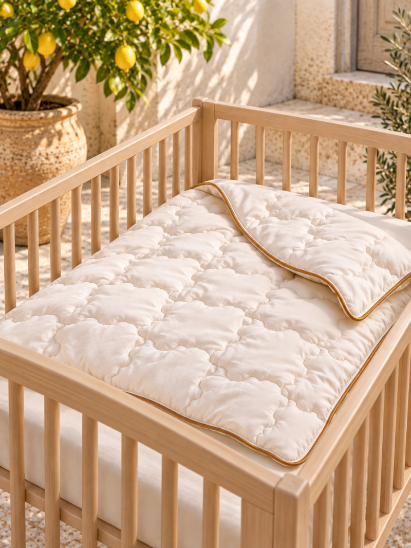 Yün Bebek Yorganı